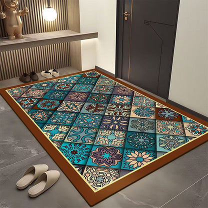 Skanto | Bohemian Geometric Doormat for Entrance