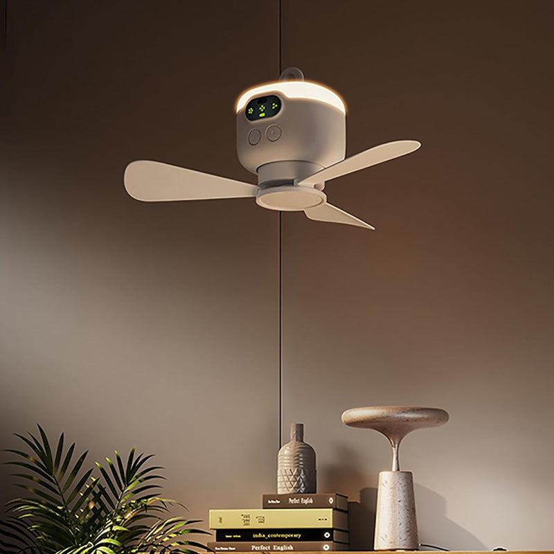 Rechargeable Ceiling Fan with LED Lights | Karnz