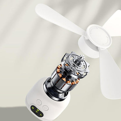 Rechargeable Ceiling Fan with LED Lights | Karnz