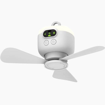 Rechargeable Ceiling Fan with LED Lights | Karnz