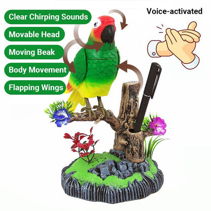 Skanto | Voice-Activated Interactive Chirping Bird Toy
