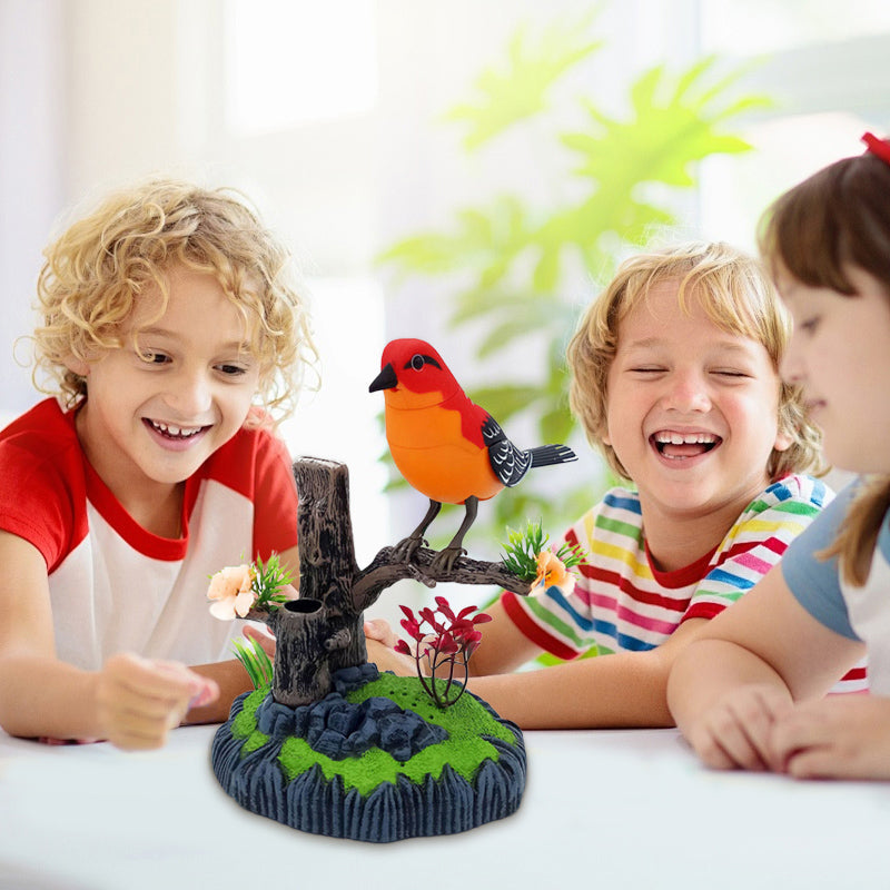 Skanto | Voice-Activated Interactive Chirping Bird Toy