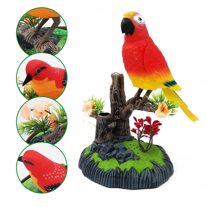 Skanto | Voice-Activated Interactive Chirping Bird Toy
