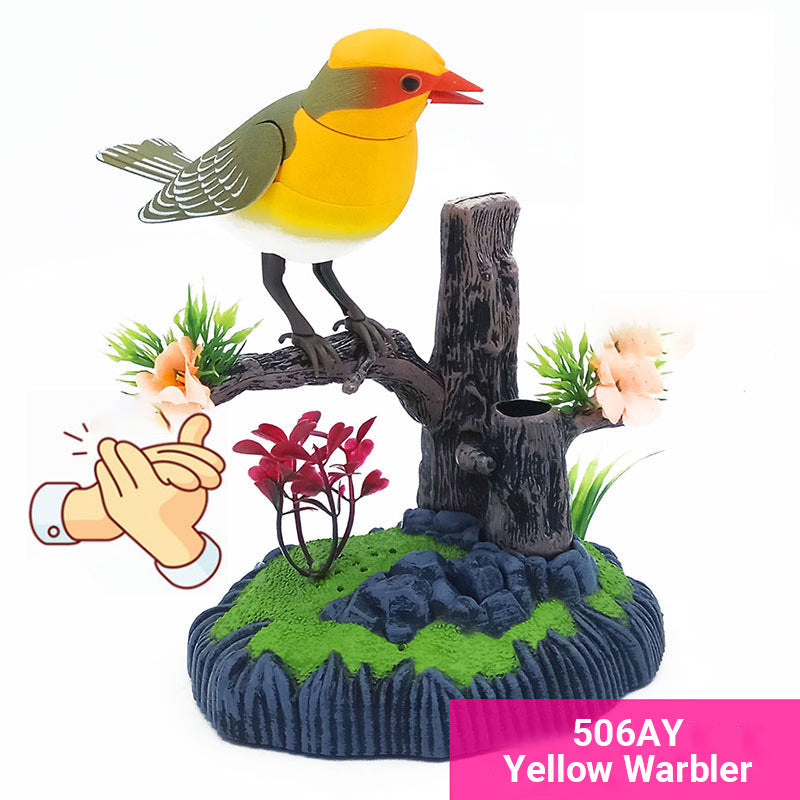 Skanto | Voice-Activated Interactive Chirping Bird Toy