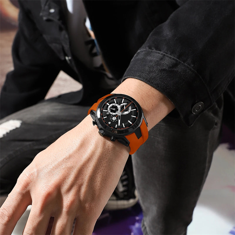 BowLift | Stylish sports watch with glowing display, silicone strap, and waterproof design