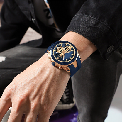 BowLift | Stylish sports watch with glowing display, silicone strap, and waterproof design