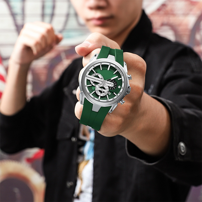 BowLift | Stylish sports watch with glowing display, silicone strap, and waterproof design