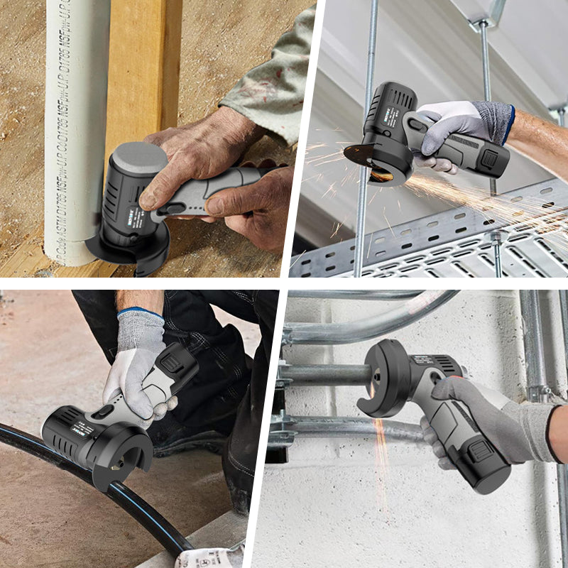 Skanto | 12V Mini Angle Grinder with Cutting Disc