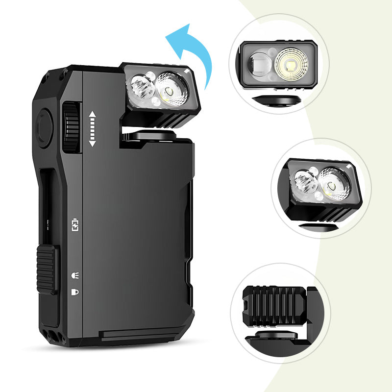 BowLift | Portable mini flashlight with rotating head