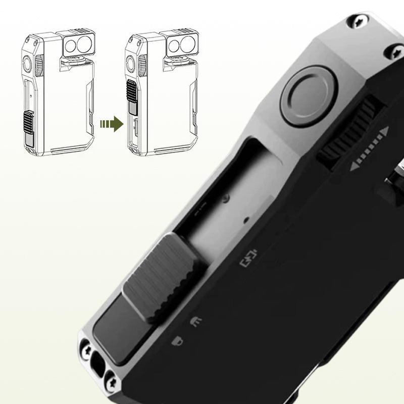 BowLift | Portable mini flashlight with rotating head