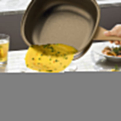 Skanto | 🍳[Titanium Extreme Non-Stick Frying Pan] Revolutionize Your Kitchen, Effortless Cooking Without Oil Smoke!