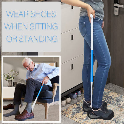 Skanto | Adjustable Long Shoe Horn with Sock Remover for Seniors