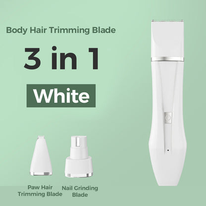 Skanto | Multifunctional Rechargeable Pet Grooming Clipper with Low Noise