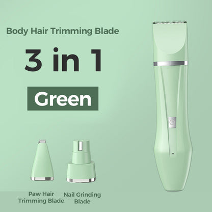 Skanto | Multifunctional Rechargeable Pet Grooming Clipper with Low Noise