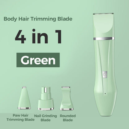 Skanto | Multifunctional Rechargeable Pet Grooming Clipper with Low Noise