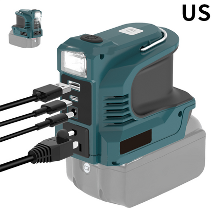 Skanto | 🔥Compact DC to AC Power Inverter - for Cars, RVs, Outdoors & Cabins