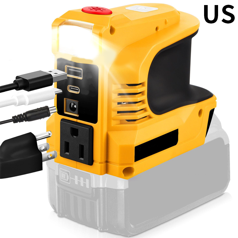 Skanto | 🔥Compact DC to AC Power Inverter - for Cars, RVs, Outdoors & Cabins