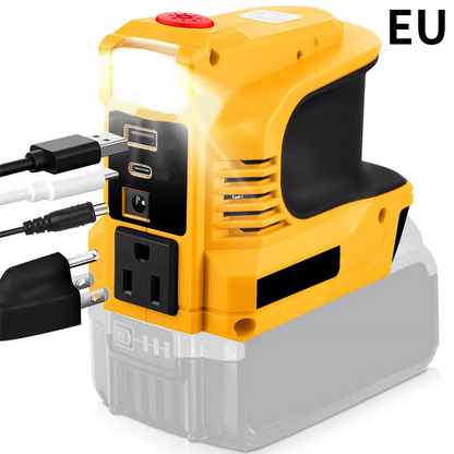 Skanto | 🔥Compact DC to AC Power Inverter - for Cars, RVs, Outdoors & Cabins