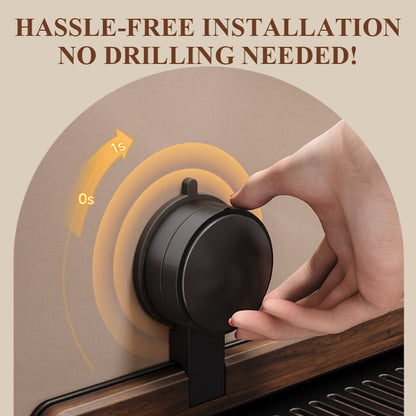 Skanto | Walnut Shelf with Suction Cups