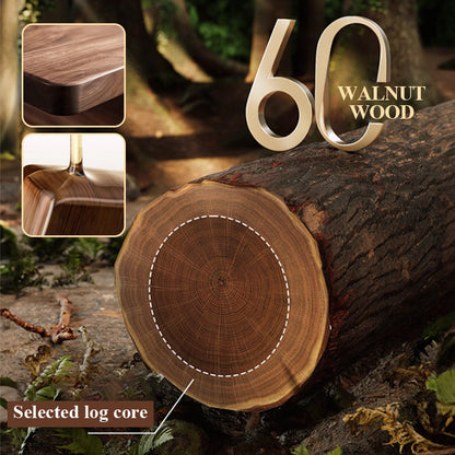 Skanto | Walnut Shelf with Suction Cups