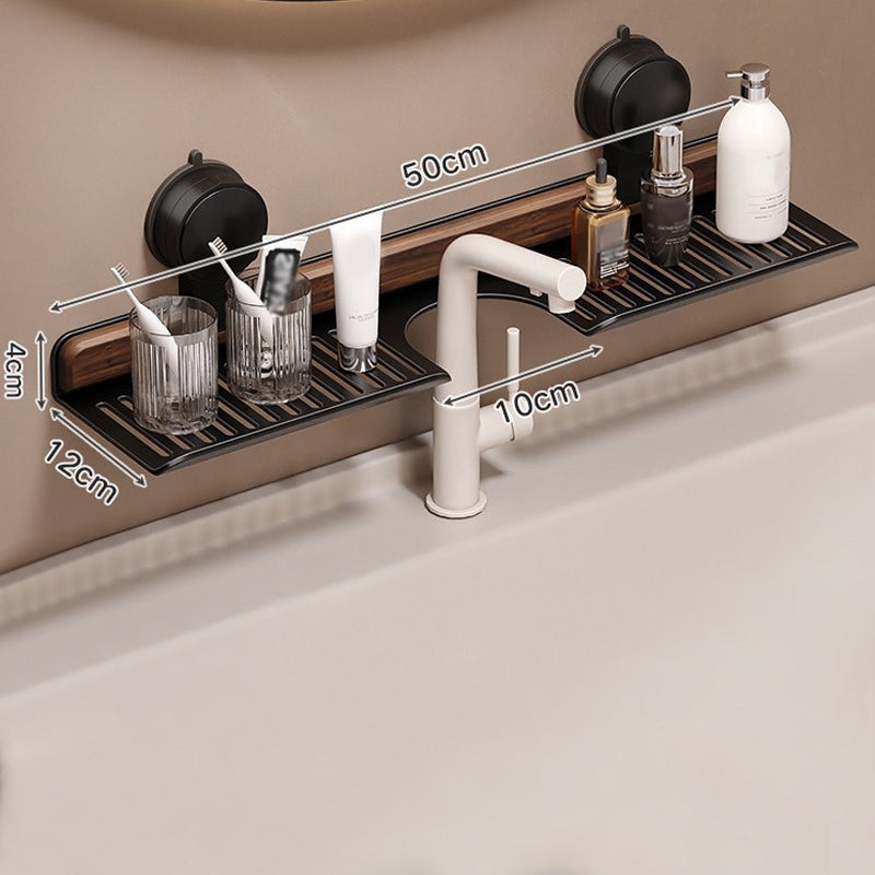 Skanto | Walnut Shelf with Suction Cups
