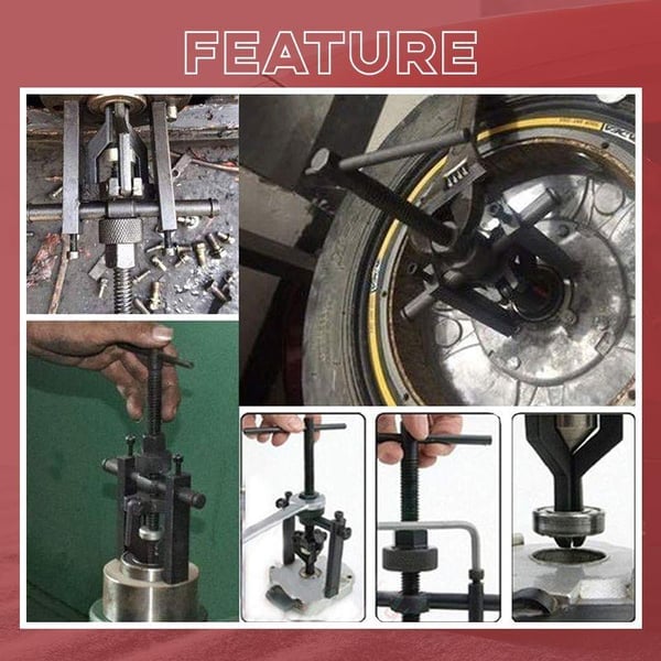 Skanto | Labor-Saving 3-Jaw Separating Bearing Puller