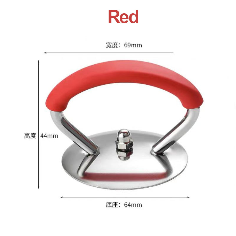 BowLift | Silicone pot lid with anti-scalding knob that keeps the handle