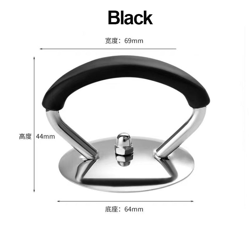 BowLift | Silicone pot lid with anti-scalding knob that keeps the handle