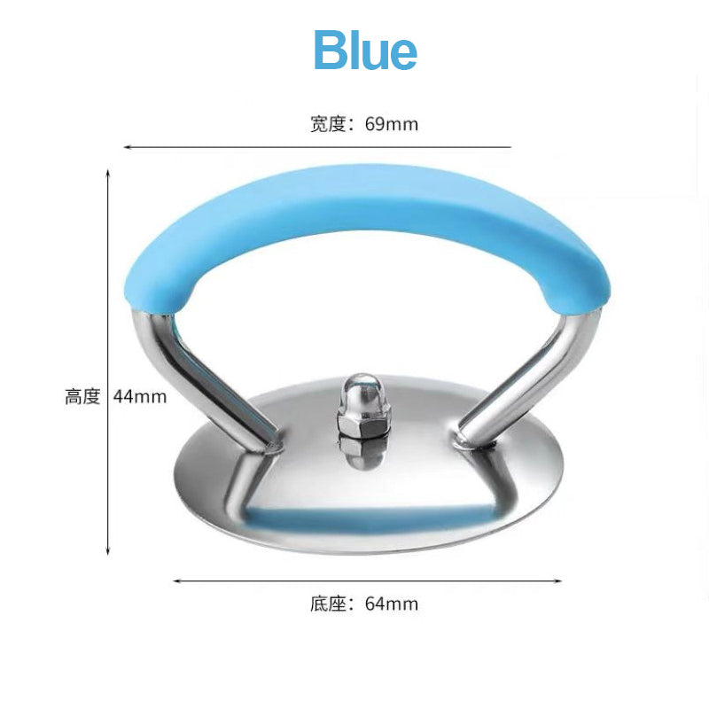 BowLift | Silicone pot lid with anti-scalding knob that keeps the handle