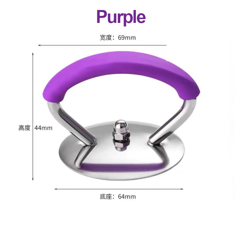 BowLift | Silicone pot lid with anti-scalding knob that keeps the handle