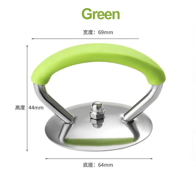 BowLift | Silicone pot lid with anti-scalding knob that keeps the handle