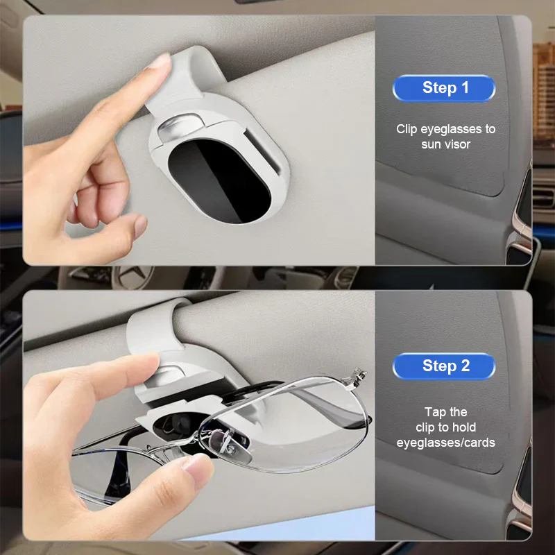 Skanto | Multifunctional Car Sun Visor Sunglass Holder