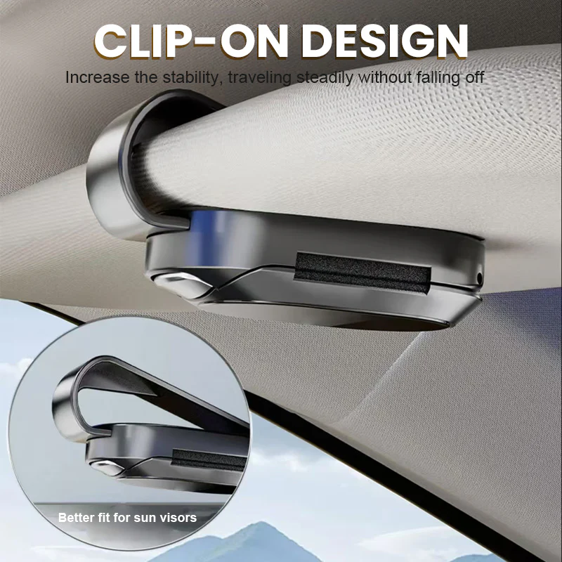 Skanto | Multifunctional Car Sun Visor Sunglass Holder