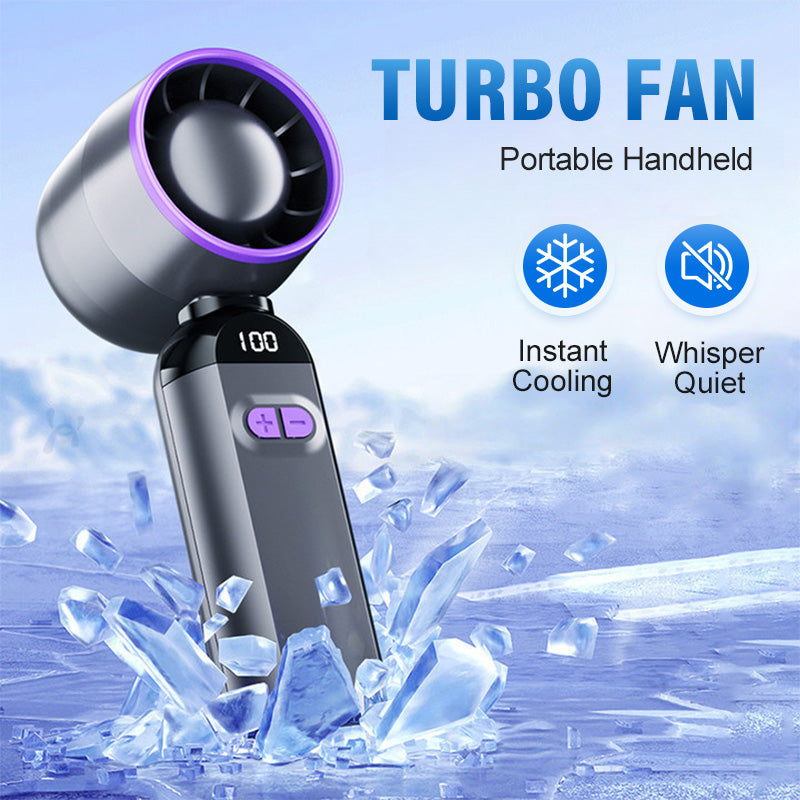 Portable Handheld Turbo Fan – Super powerful airflow, ultralight & perfect for travel | Brehn