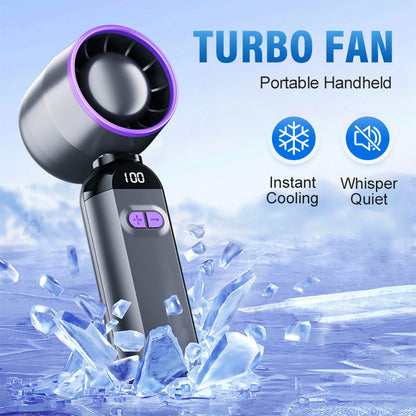 Portable Handheld Turbo Fan – Super powerful airflow, ultralight & perfect for travel | Brehn