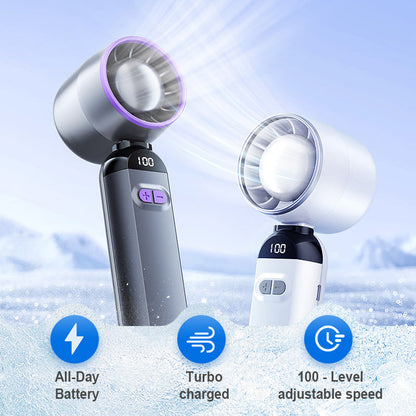 Portable Handheld Turbo Fan – Super powerful airflow, ultralight & perfect for travel | Brehn