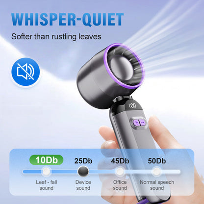 Portable Handheld Turbo Fan – Super powerful airflow, ultralight & perfect for travel | Brehn