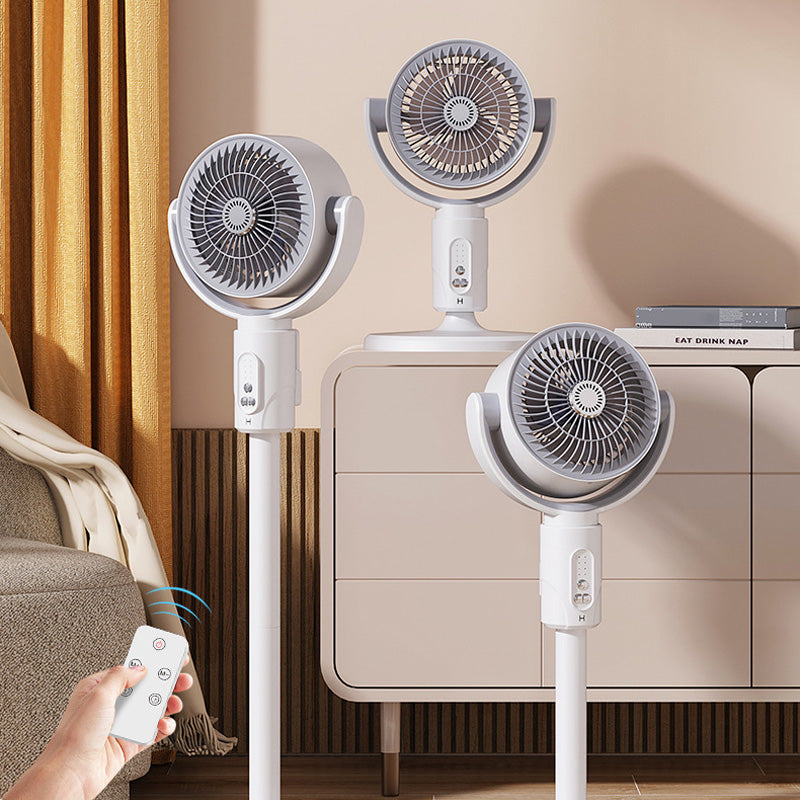 Skanto Motor Standing Fan, 20dB Very Quiet Fan, 30m Throw Distance, 2465m³/h Air Volume, Fan with Remote Control and Cooling | Skanto