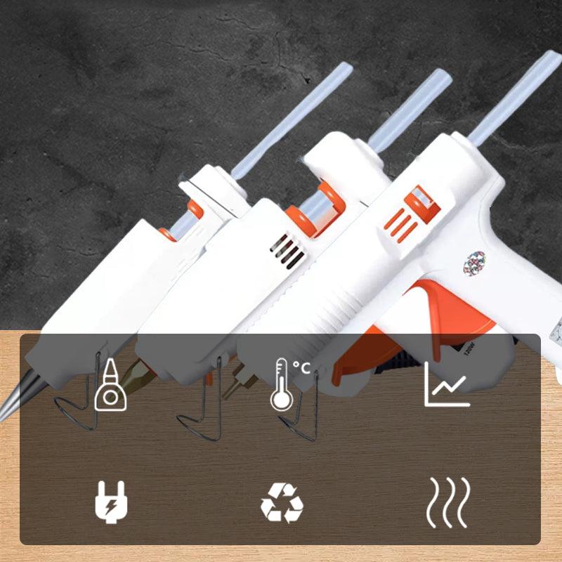 Skanto | High-Quality Hot Glue Gun Kit with 30 Glue Sticks
