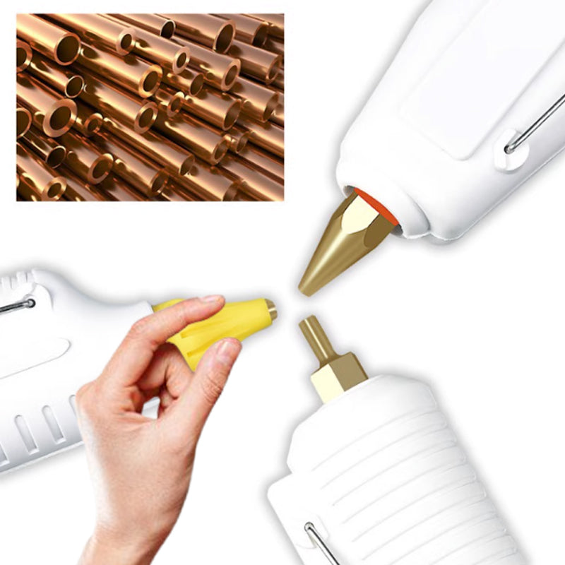 Skanto | High-Quality Hot Glue Gun Kit with 30 Glue Sticks
