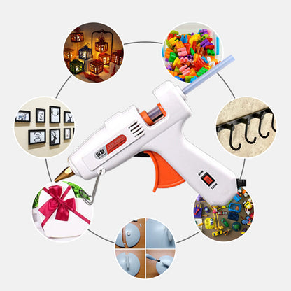 Skanto | High-Quality Hot Glue Gun Kit with 30 Glue Sticks