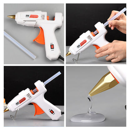 Skanto | High-Quality Hot Glue Gun Kit with 30 Glue Sticks