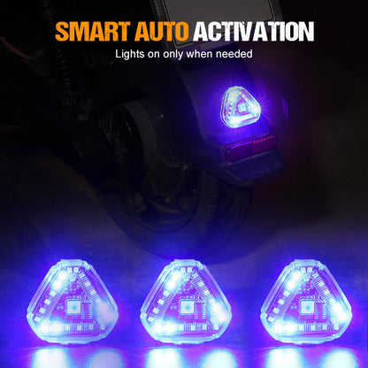 BowLift | Super sharp solar flashing warning lights