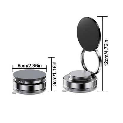 Skanto | 360° Adjustable Magnetic Phone Holder with Vacuum