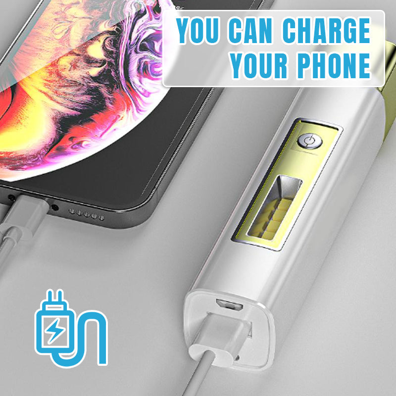 Skanto | Mini 2-in-1 High-Brightness Flashlight with Power Bank