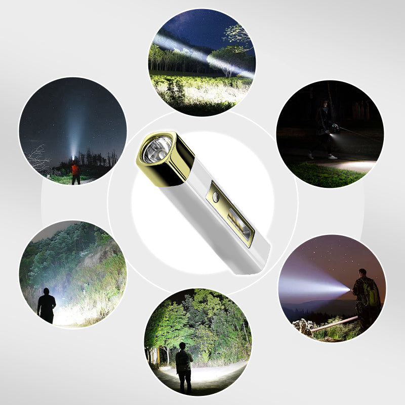 Skanto | Mini 2-in-1 High-Brightness Flashlight with Power Bank