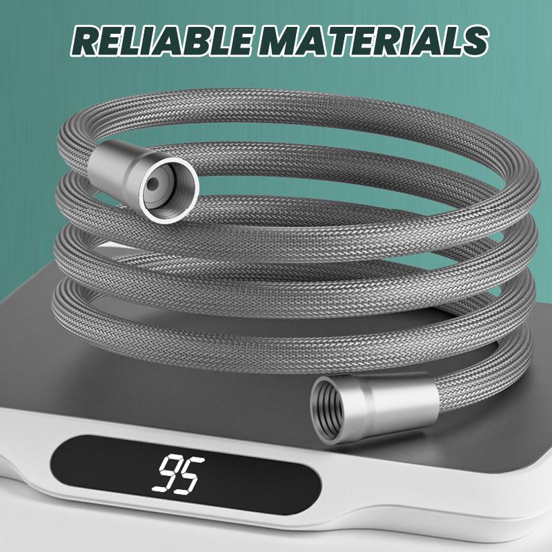 Skanto | Upgraded Explosion-Proof Braided Shower Hose – Leak-Proof