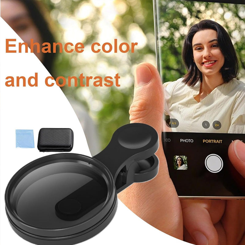 Skanto Skanto | Ultra-Thin Circular Polarizing Filter with Clip