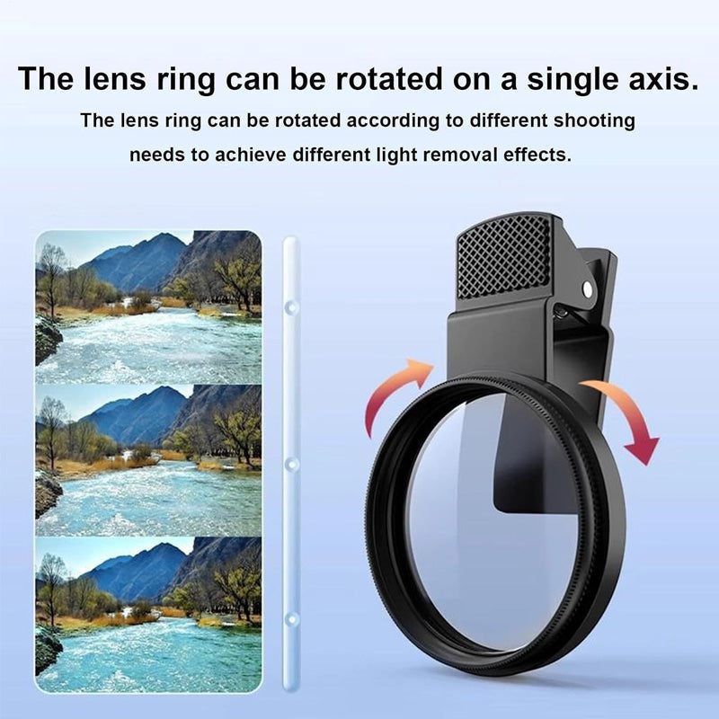 Skanto Skanto | Ultra-Thin Circular Polarizing Filter with Clip