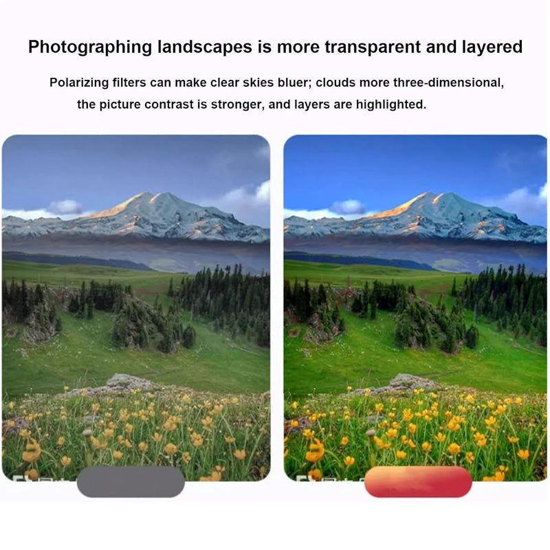 Skanto Skanto | Ultra-Thin Circular Polarizing Filter with Clip